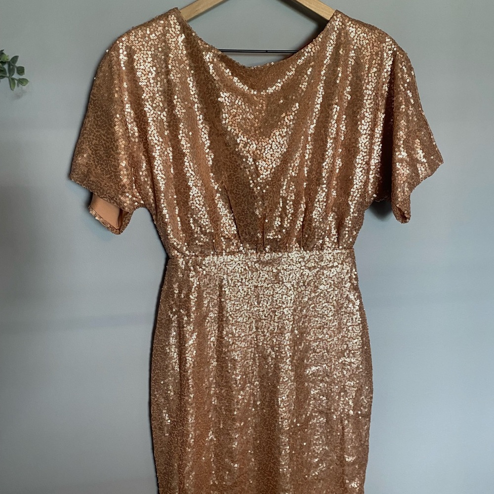 Rose Gold XXS dress